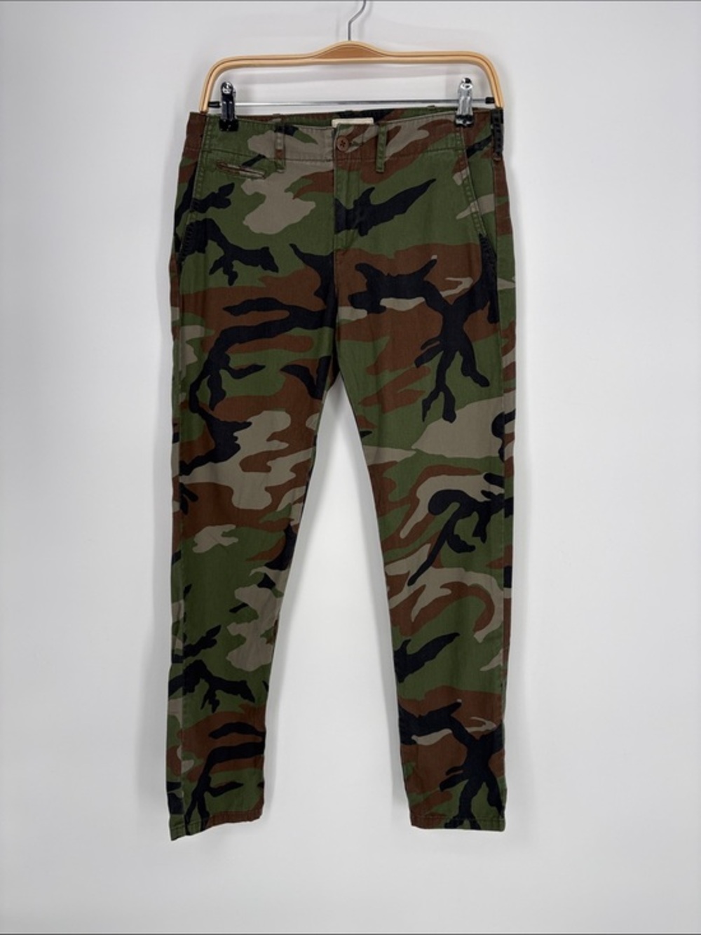 Denim & Supply Ralph Lauren cotton boyfriend Camo Straight Leg Pants